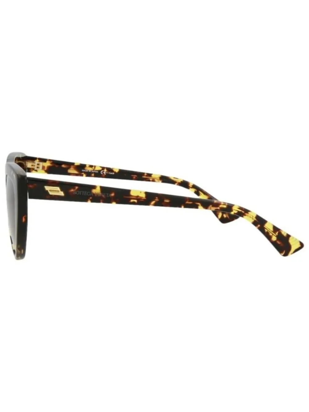 New Bottega Veneta Womens Cat Eye Havana Havana Brown Fashion Designer Sunglasse